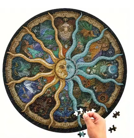 Rompecabezas redondo