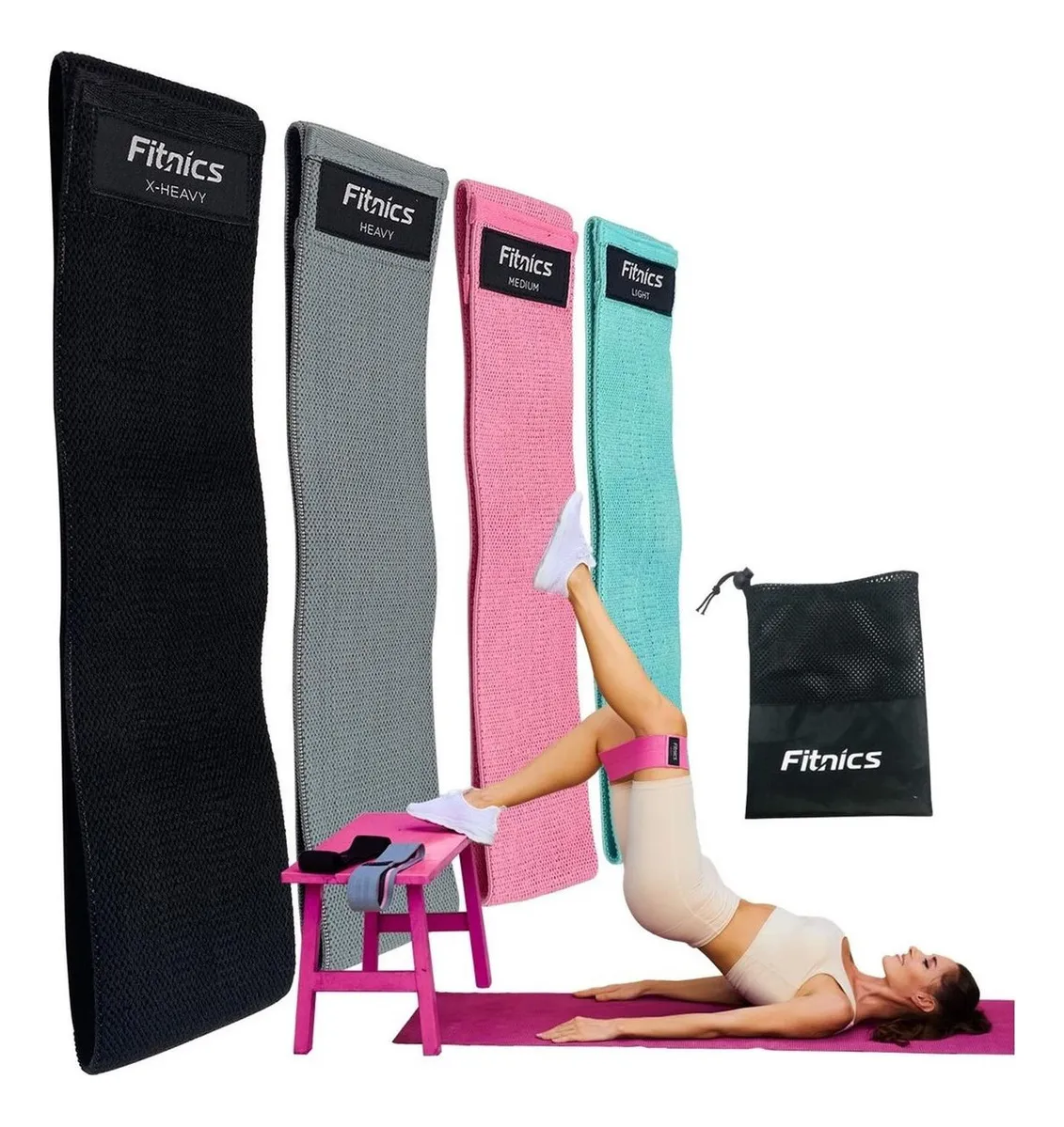 Bandas Resistencia Elásticas Tela