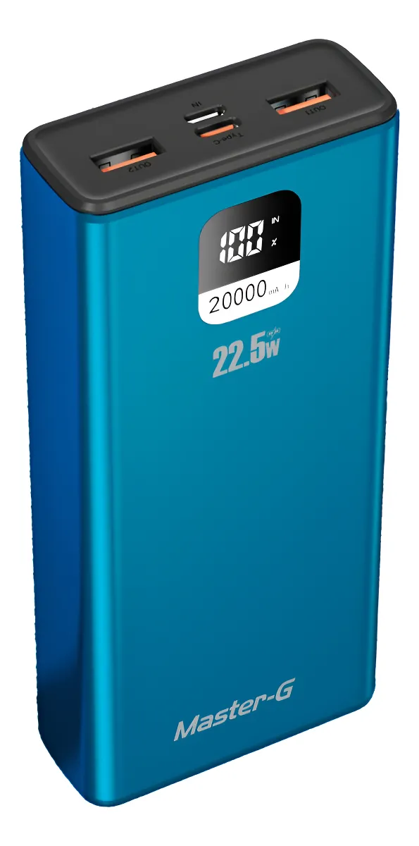 Batería Externa Power Bank 20000 Mah 22.5w