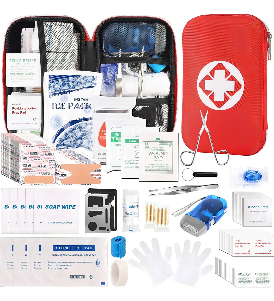 Botiquín primeros auxilios auto