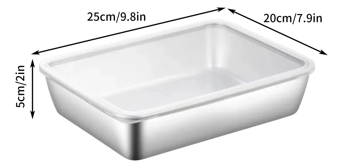 cajas apilables de acero inoxidable