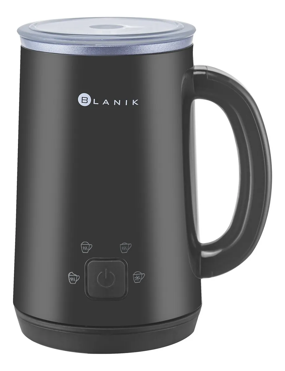 Espumador De Leche Negro Blanik