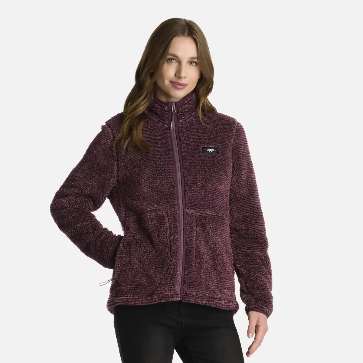 Polar Mujer Ferret Shaggy-pro Jacket Morado Lippi