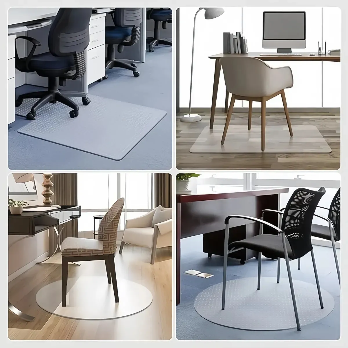 Alfombrilla giratoria para silla de oficina