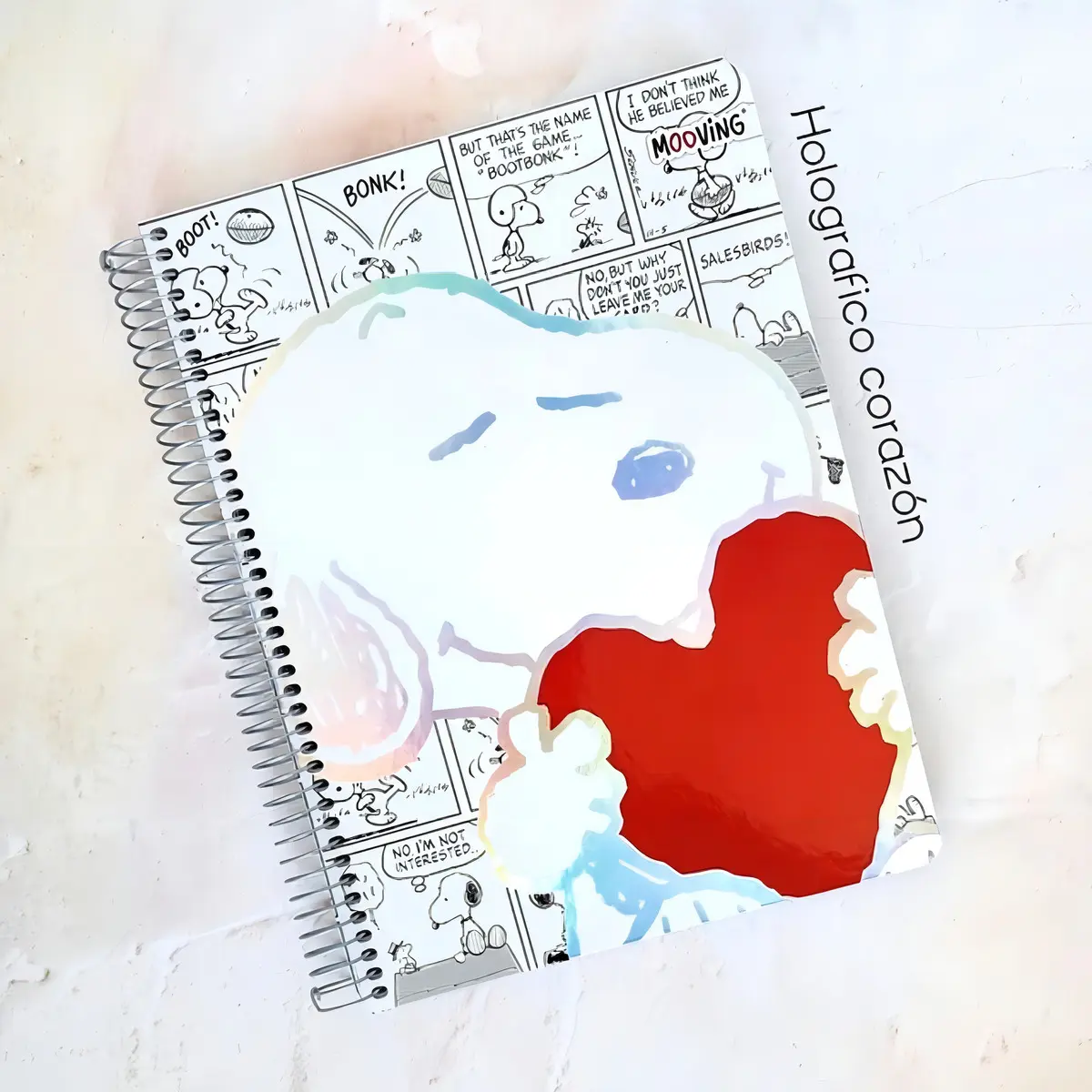 Cuaderno Snoopy
