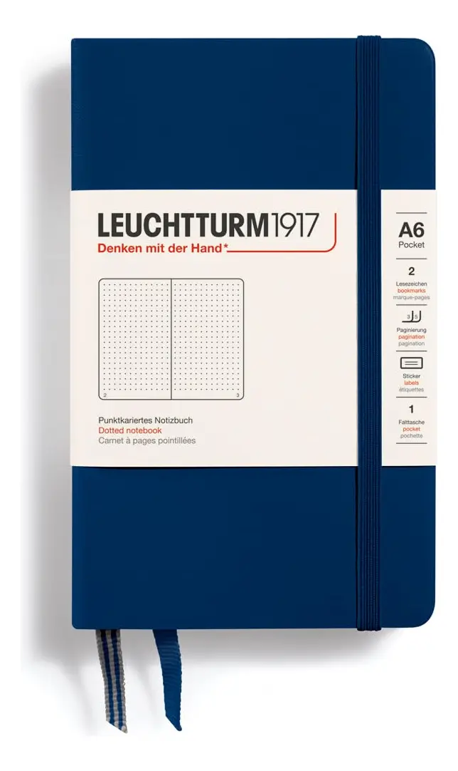 NuevoLibreta Leuchtturm1917, Tapa Dura, A6, 187 Páginas Con Punto producto