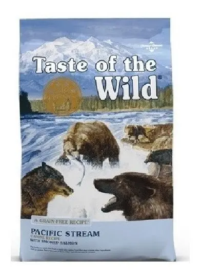 Taste of the Wild Pacific Stream Alimento Seco Sin Granos Salmón 18kg para Perro Adulto